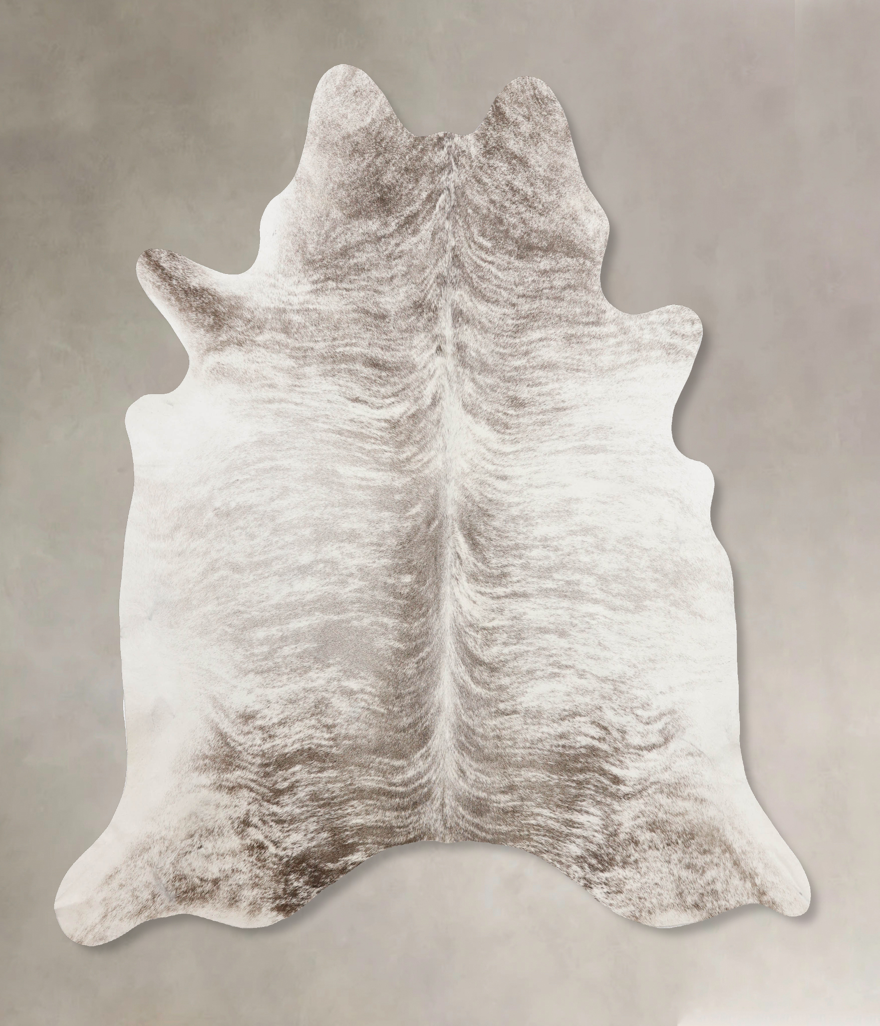 Grey Brindle Cowhide Rug #B10780