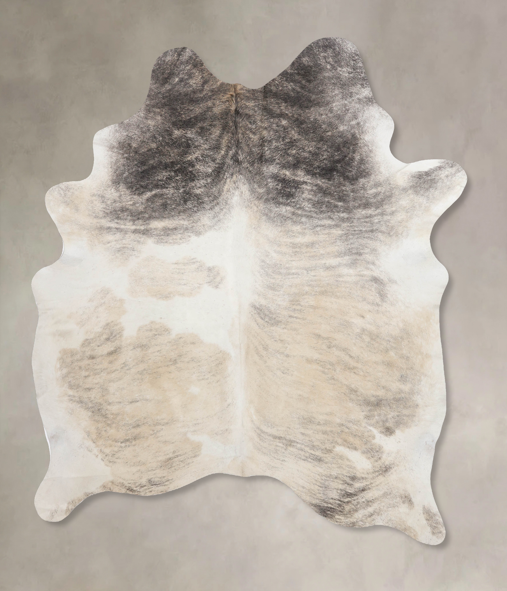 Grey Brindle Cowhide Rug #B10781