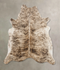 Light Brindle X-Large Brazilian Cowhide Rug 6'8