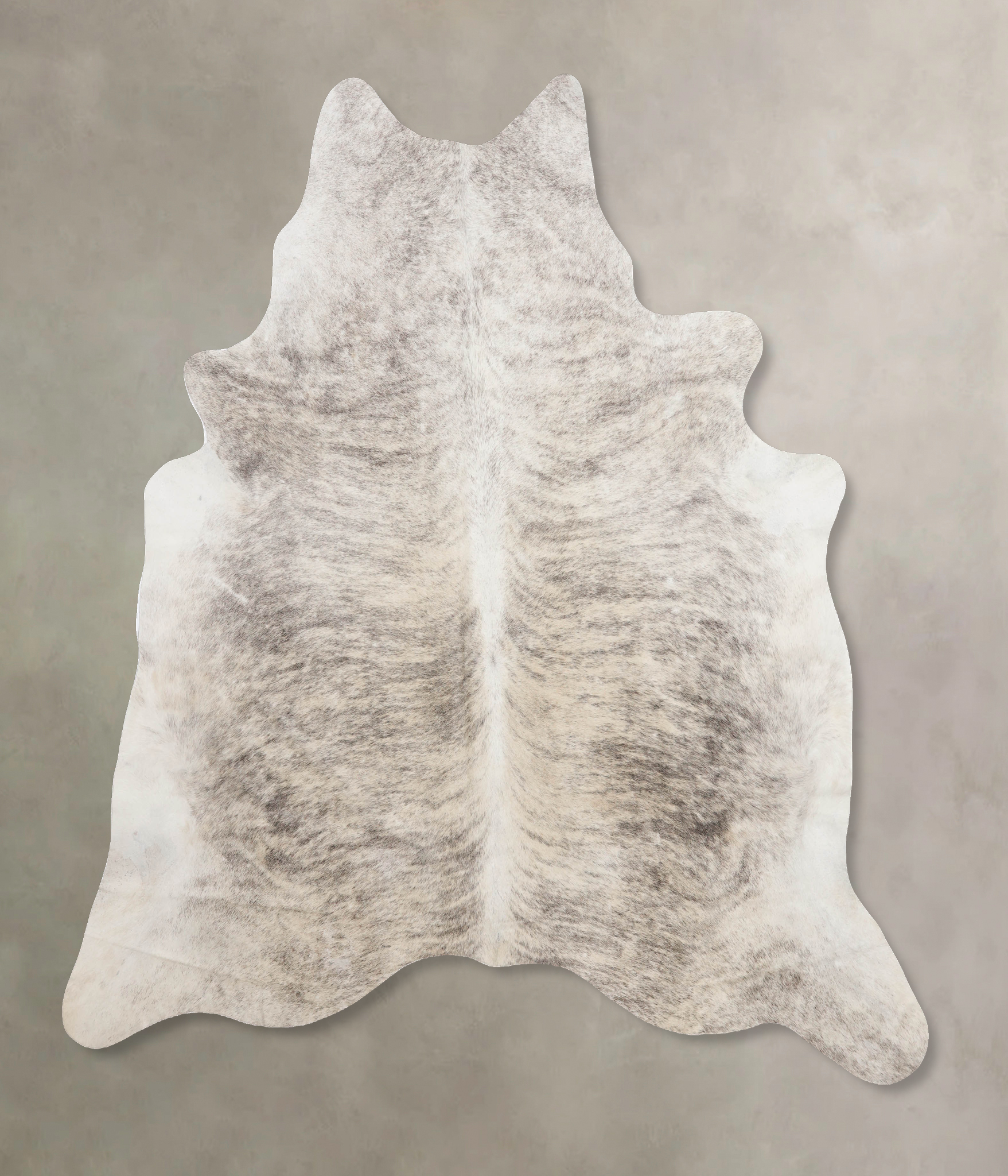 Grey Brindle Cowhide Rug #B10816