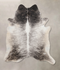 Grey Brindle XX-Large Brazilian Cowhide Rug 8'7