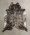 Grey Brindle XX-Large Brazilian Cowhide Rug 8'7