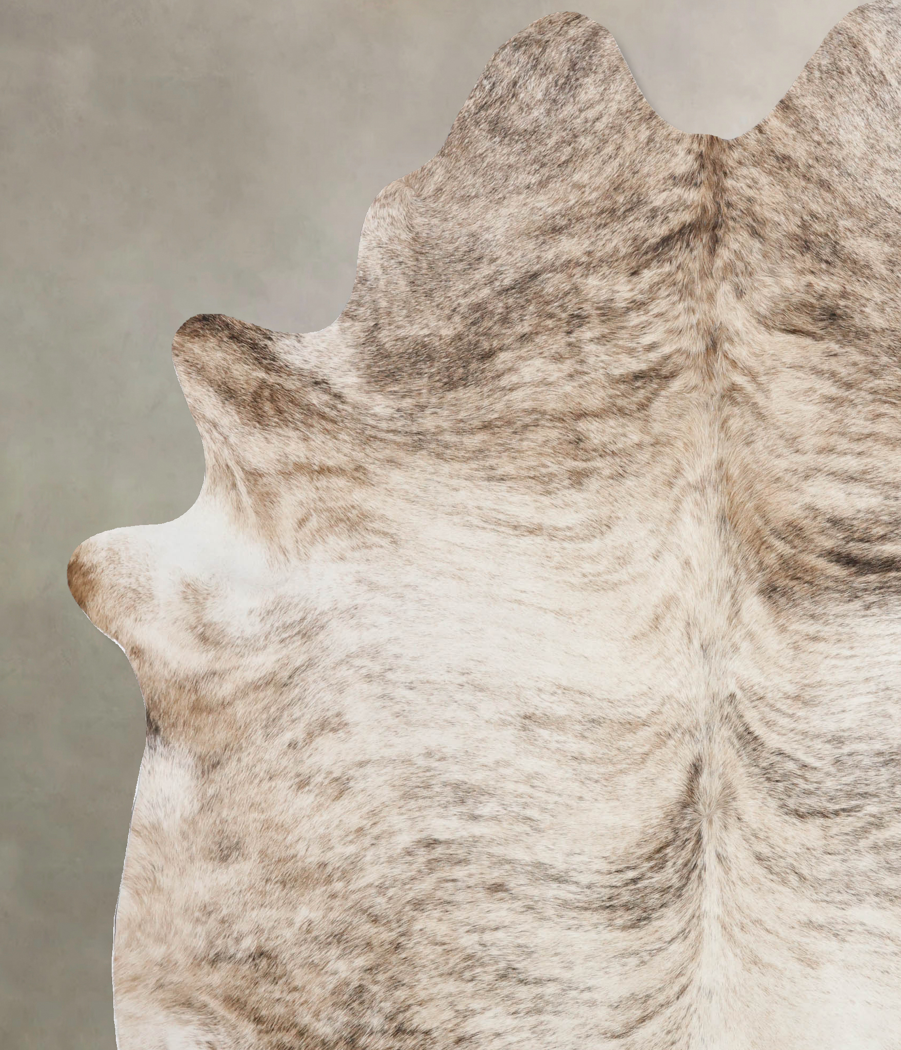 Light Brindle Cowhide Rug #B10866