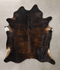 Dark Brindle XX-Large Brazilian Cowhide Rug 8'1