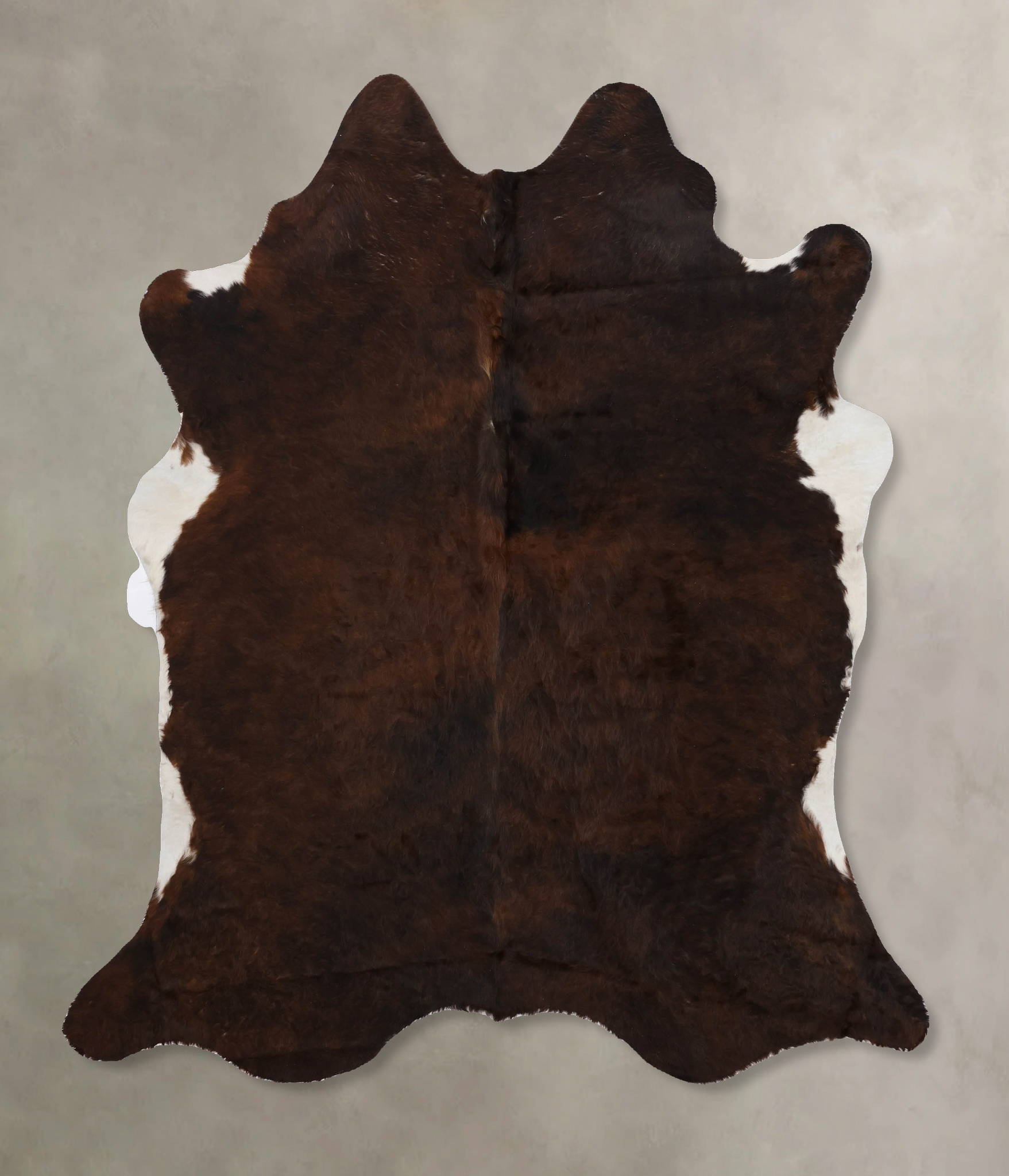 Dark Brindle Cowhide Rug #B10927