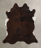 Dark Brindle X-Large Brazilian Cowhide Rug 7'1