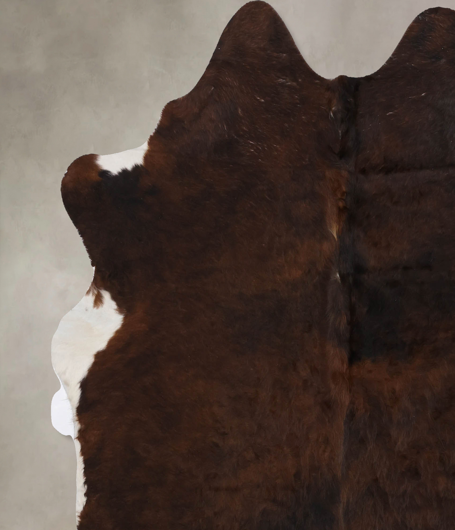 Dark Brindle Cowhide Rug #B10927