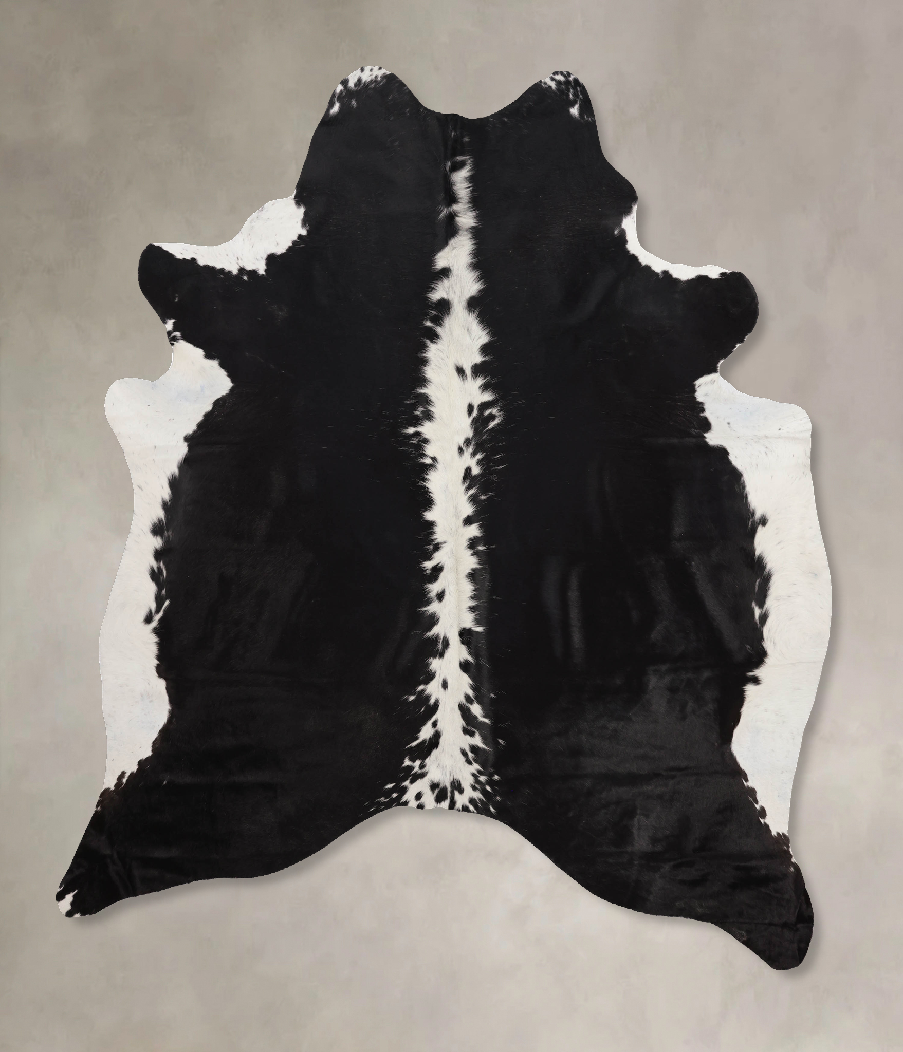 Black and White Cowhide Rug #B10930