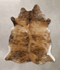 Medium Brindle XX-Large Brazilian Cowhide Rug 7'11