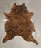 Medium Brindle XX-Large Brazilian Cowhide Rug 7'8