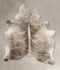 Grey Brindle Large Brazilian Cowhide Rug 6'9