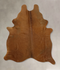 Solid Brown Medium Brazilian Cowhide Rug 6'0