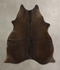 Chocolate Medium Brazilian Cowhide Rug 5'4