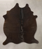 Chocolate Medium Brazilian Cowhide Rug 5'4