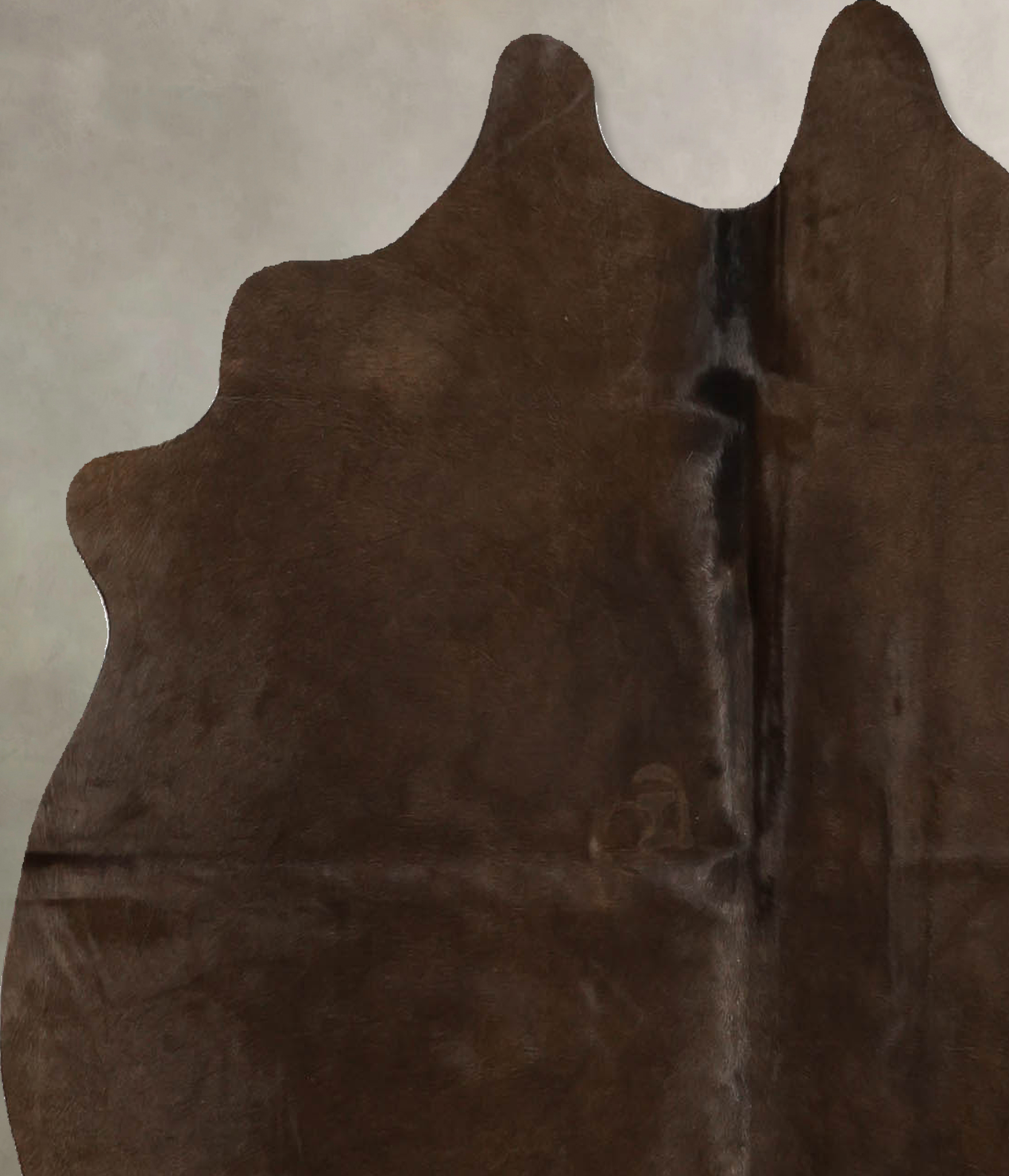 Chocolate Cowhide Rug #B10992