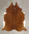 Brown and White Regular Medium Brazilian Cowhide Rug 5'8