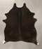 Chocolate Medium Brazilian Cowhide Rug 6'7