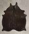 Chocolate Medium Brazilian Cowhide Rug 5'8