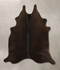 Chocolate Large Brazilian Cowhide Rug 6'0