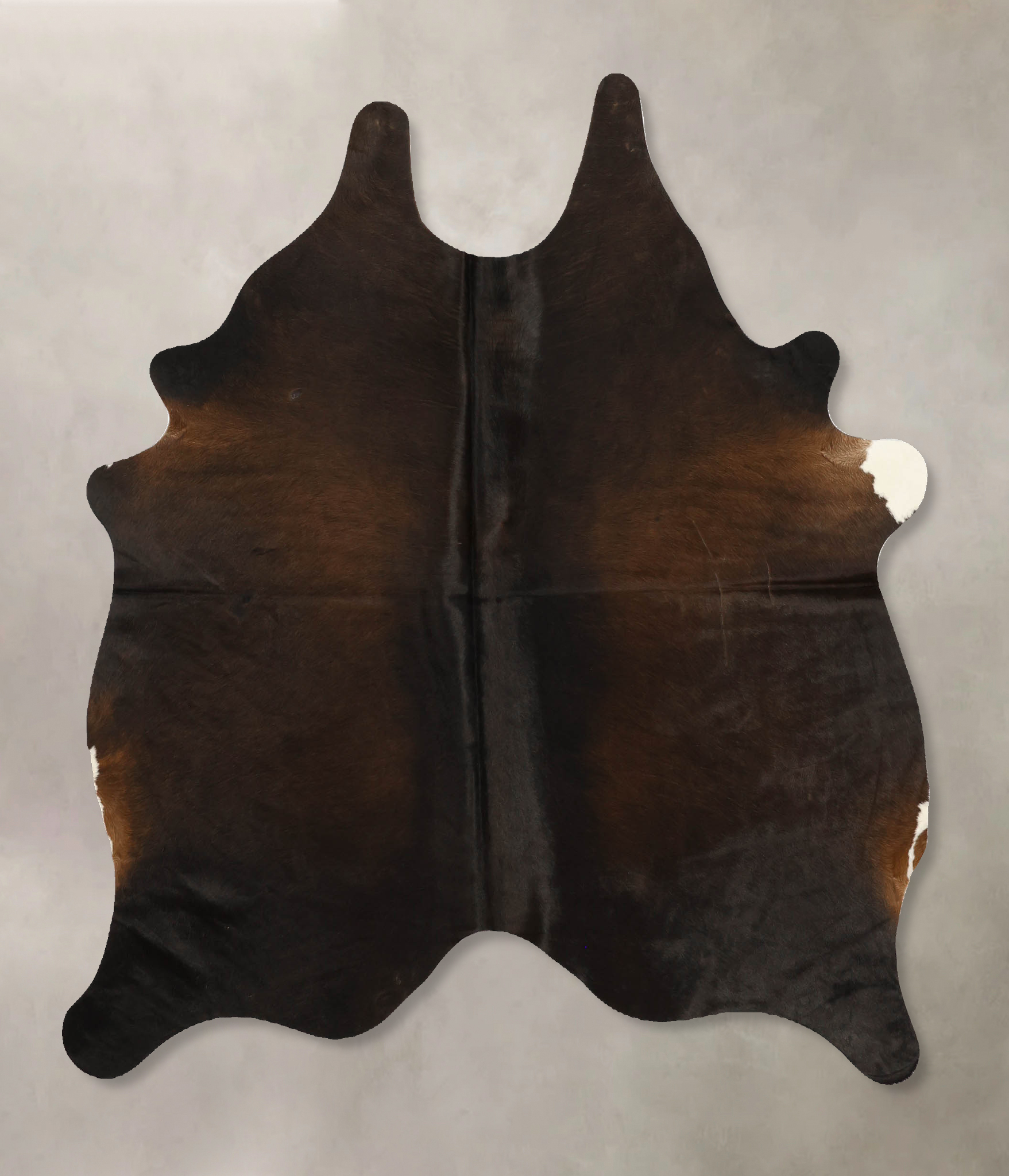 Chocolate Cowhide Rug #B11018