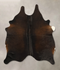 Chocolate Medium Brazilian Cowhide Rug 5'8