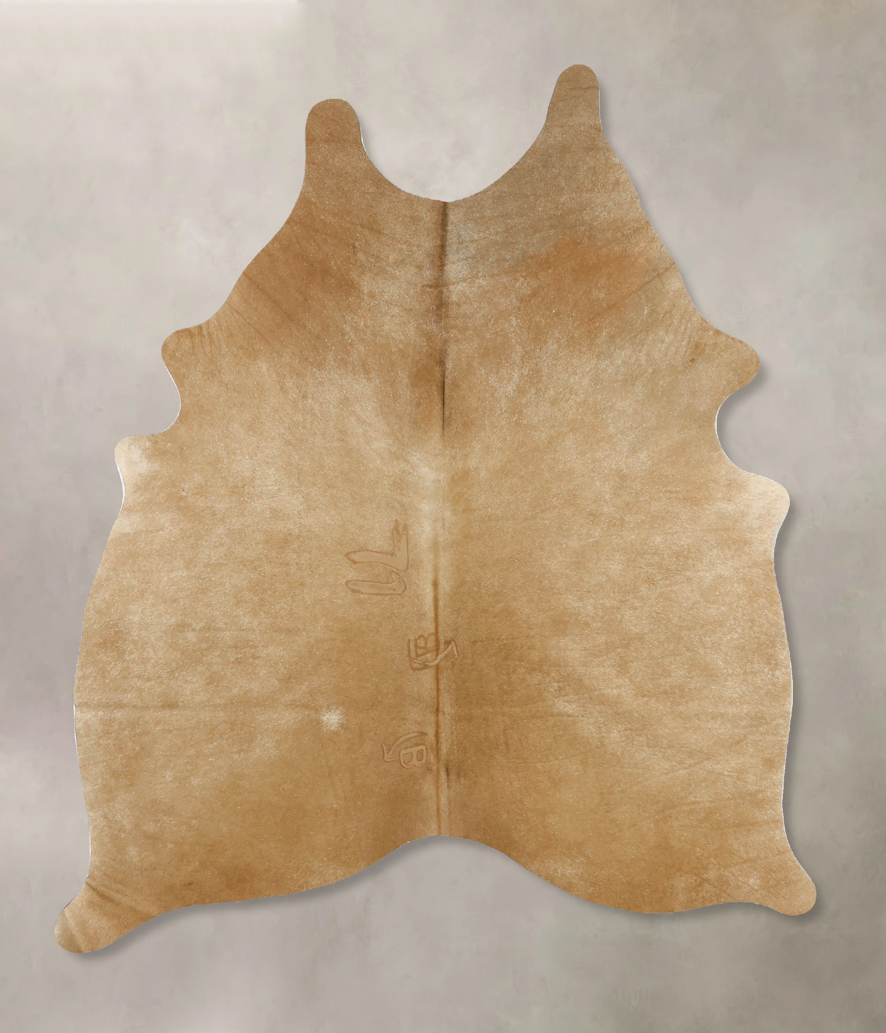 Beige Cowhide Rug #B11020