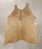 Beige Medium Brazilian Cowhide Rug 6'0