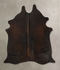 Chocolate Medium Brazilian Cowhide Rug 6'3