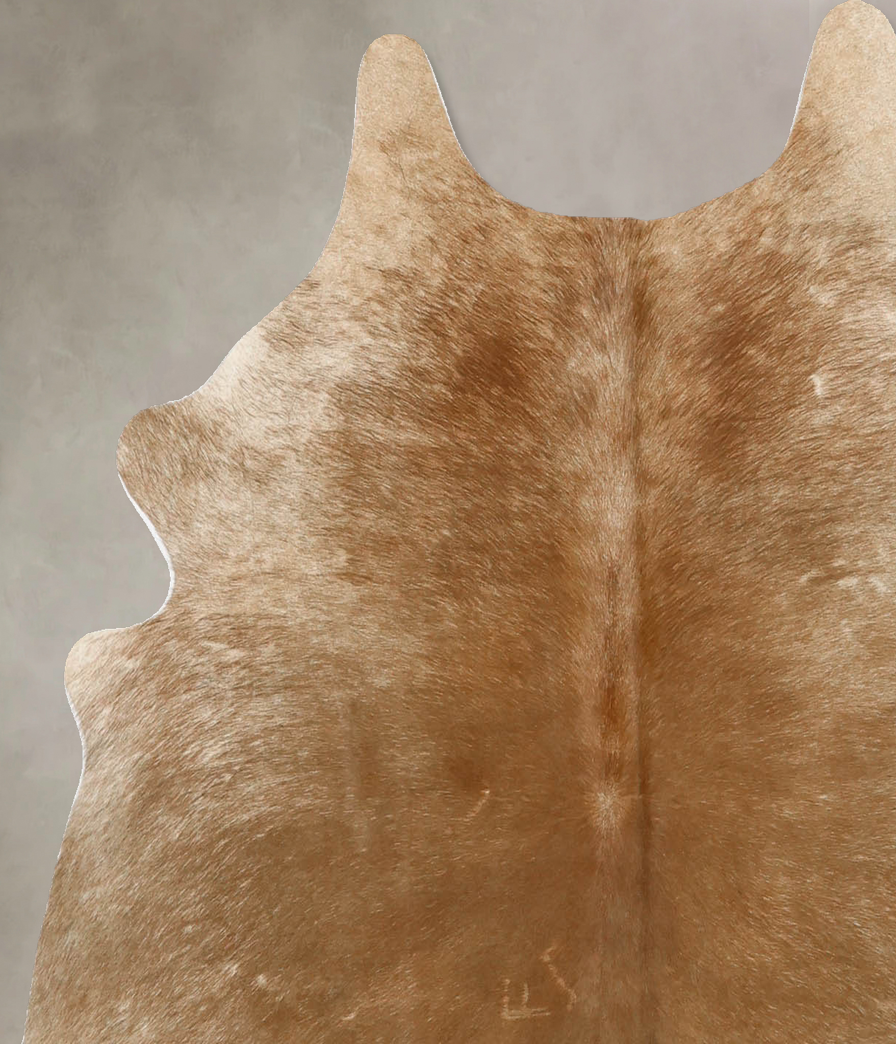 Light Caramel Cowhide Rug #B11053