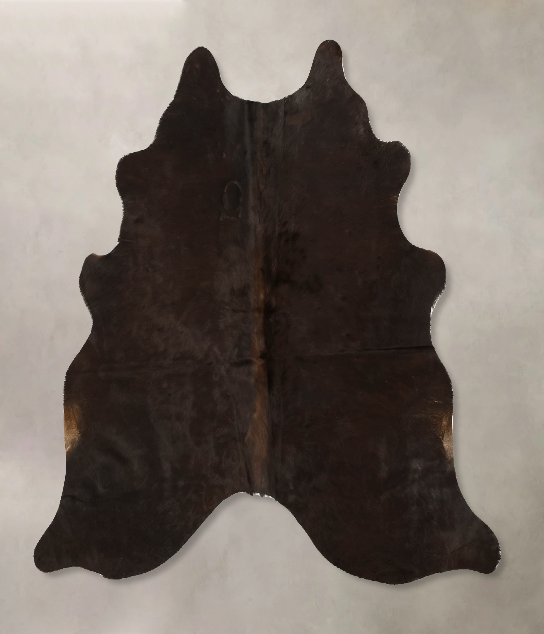 Chocolate Cowhide Rug #B11058