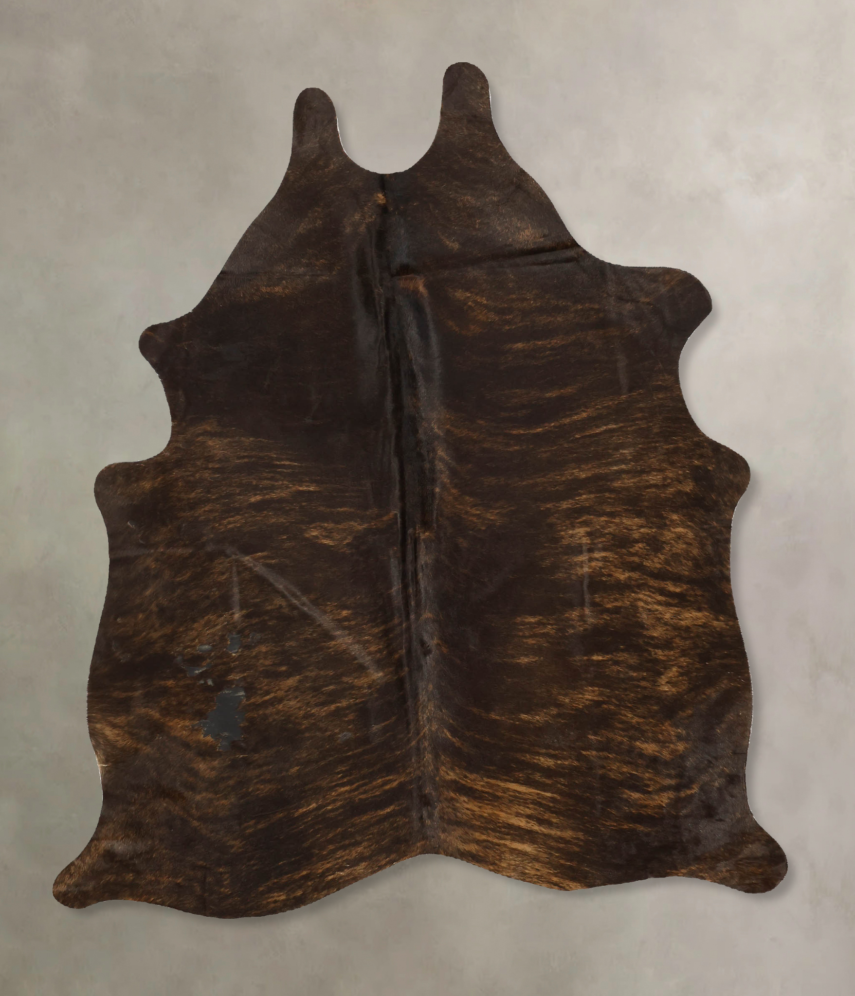 Dark Brindle Cowhide Rug #B11067