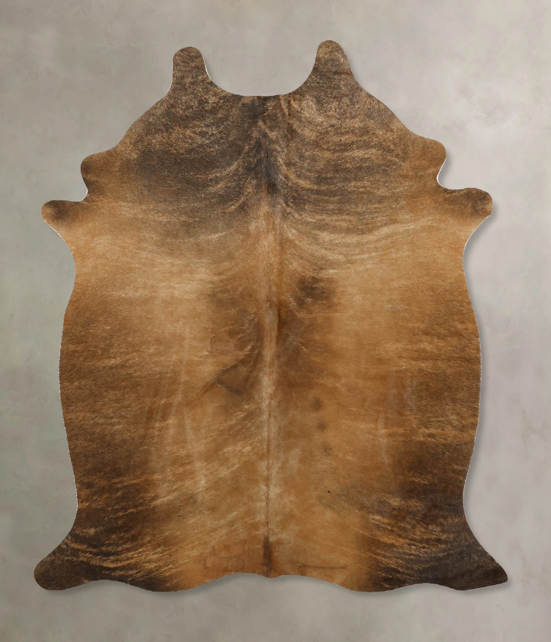 Dark Brindle Cowhide Rug #B11075