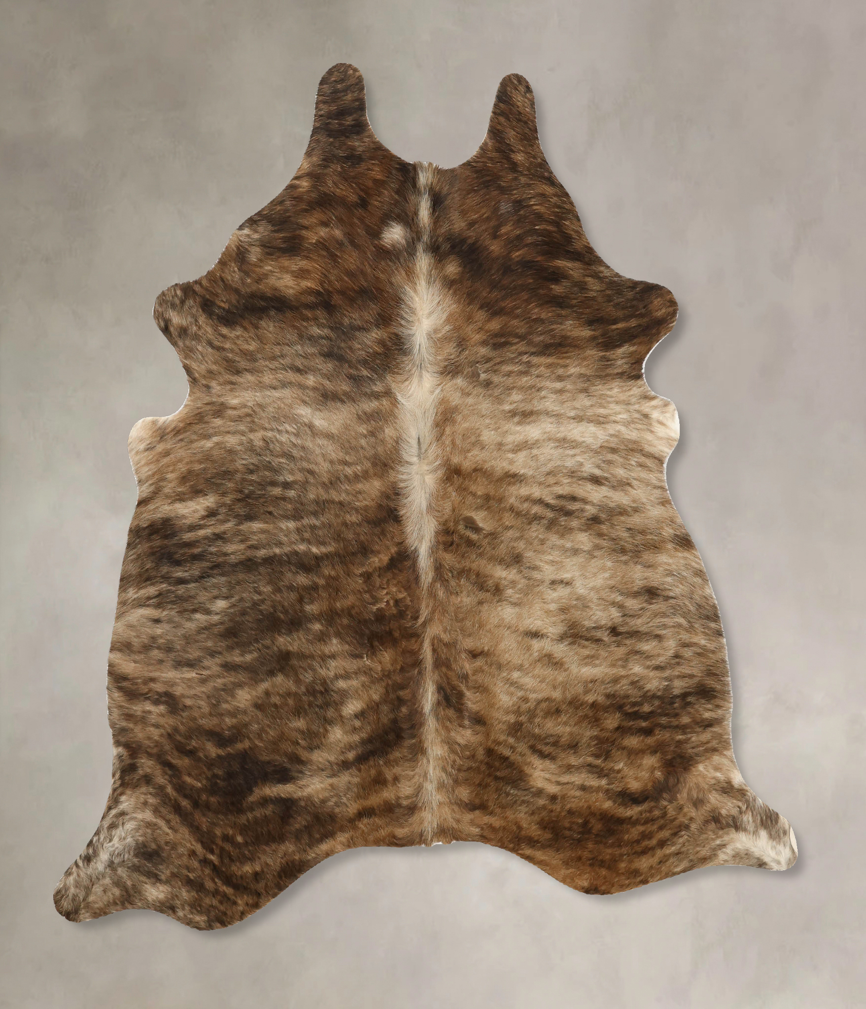 Dark Brindle Cowhide Rug #B11080