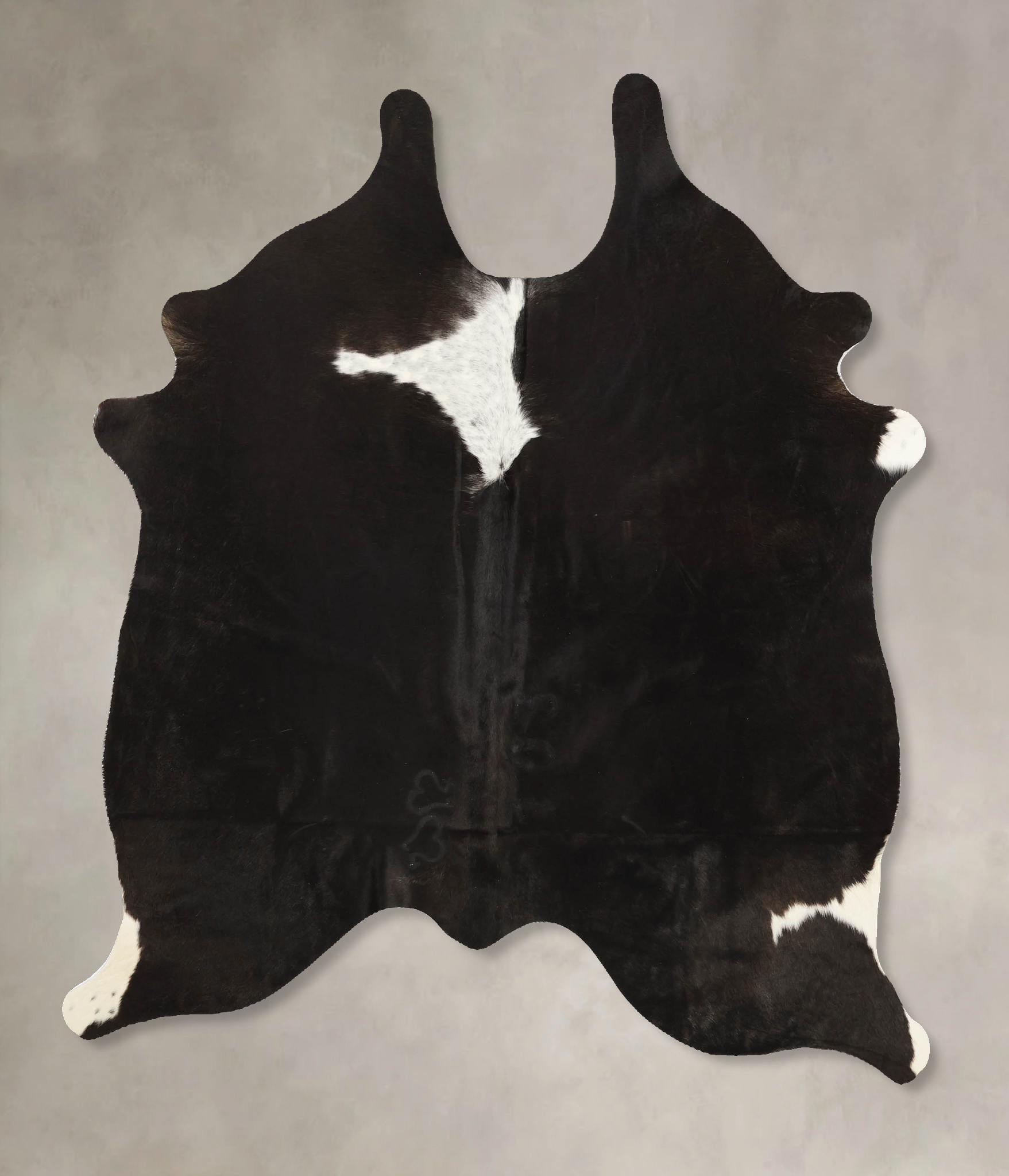 Black and White Cowhide Rug #B11109