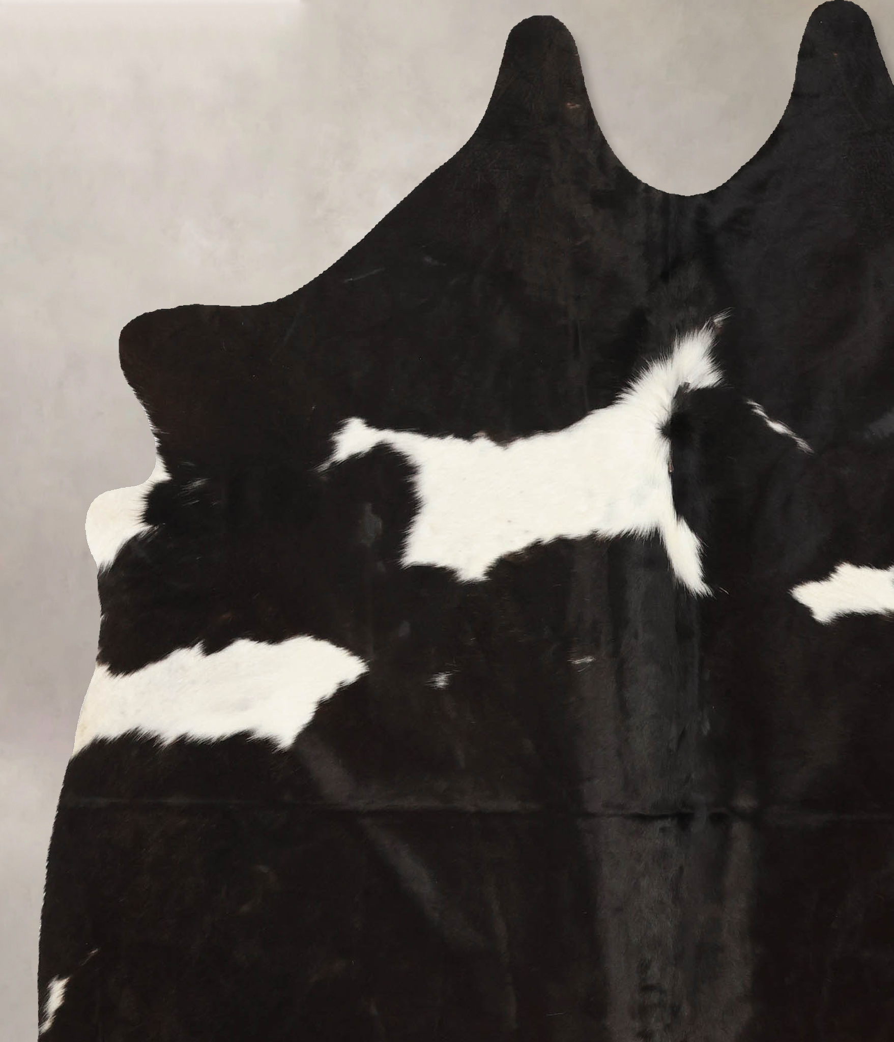 Black and White Cowhide Rug #B11110