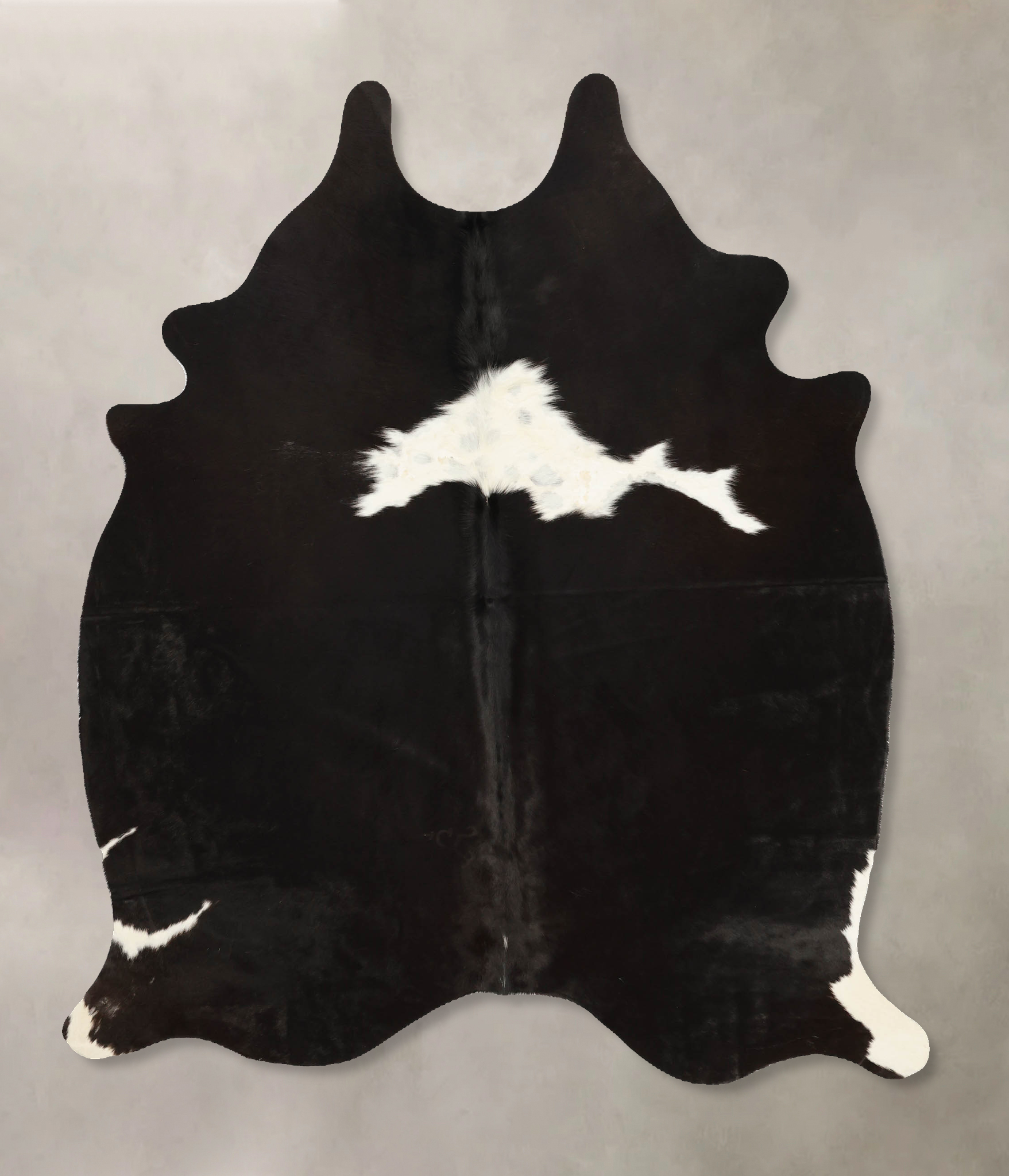 Black and White Cowhide Rug #B11111