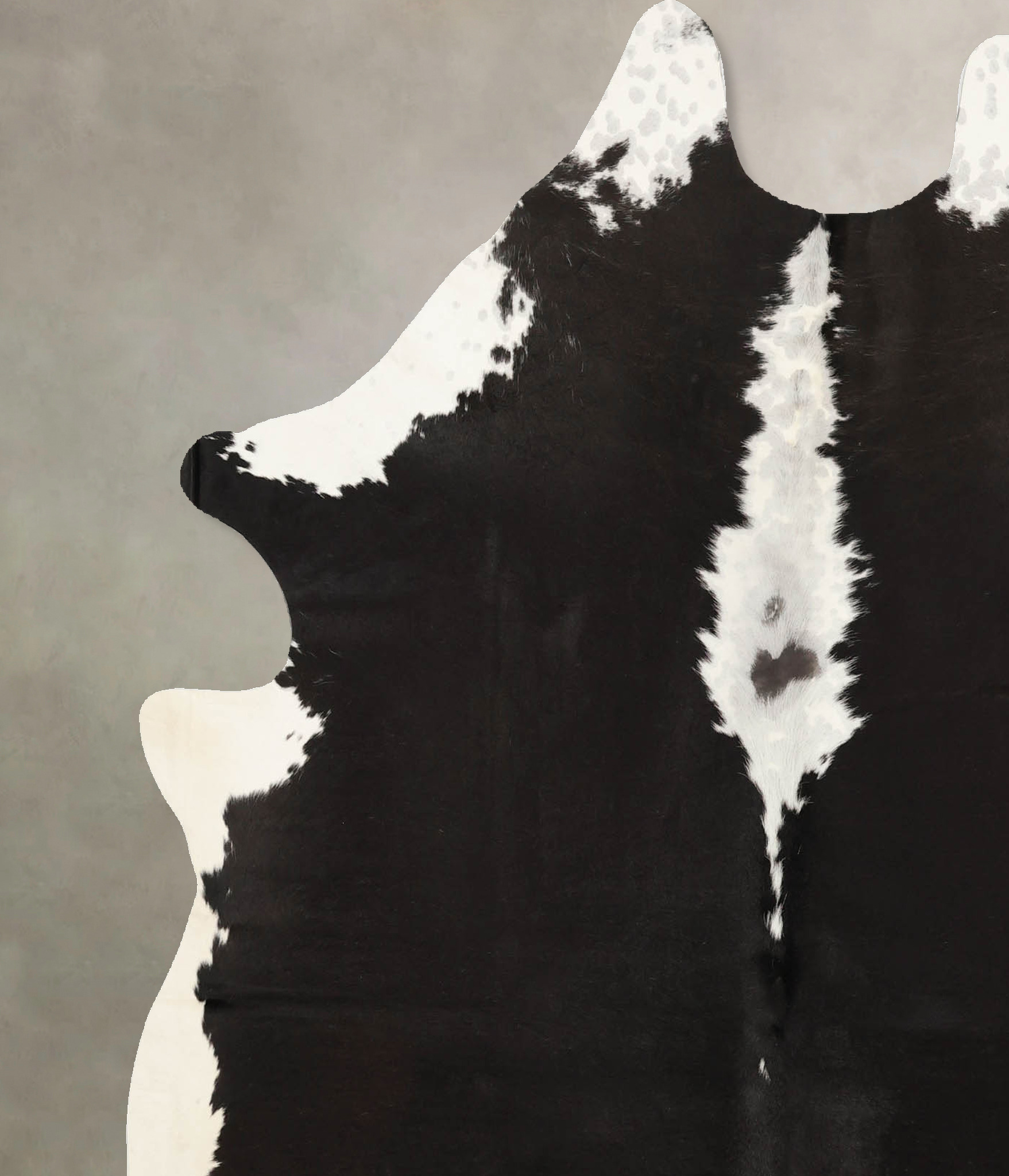 Black and White Cowhide Rug #B11116