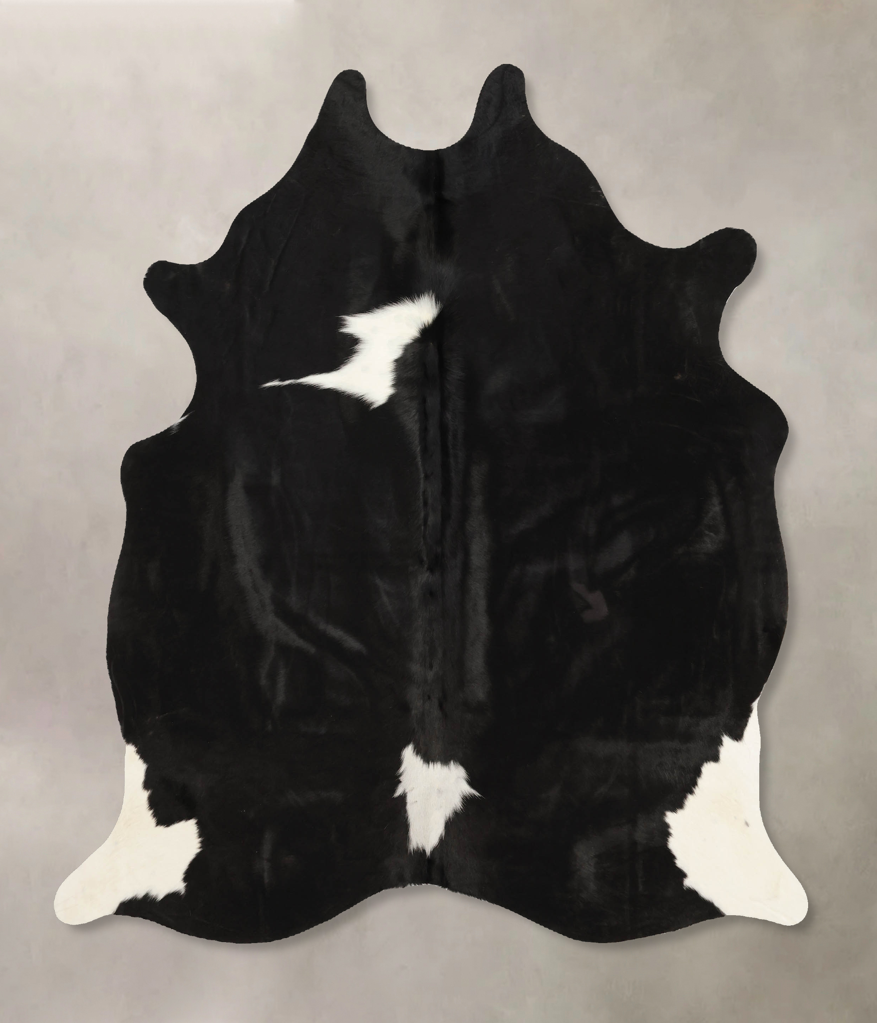 Black and White Cowhide Rug #B11119