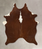 Brown and White Regular Large Brazilian Cowhide Rug 6'10