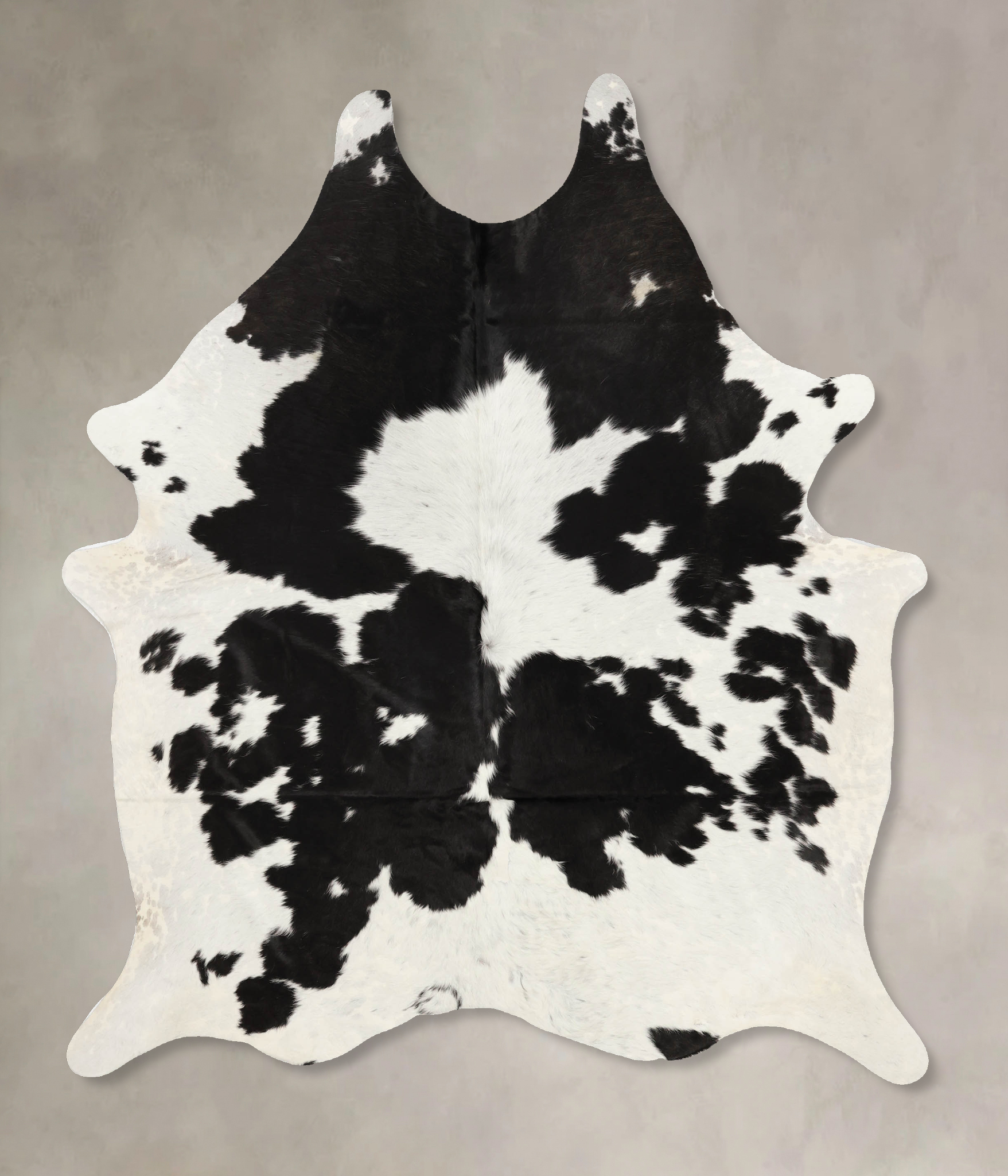 Black and White Cowhide Rug #B11142