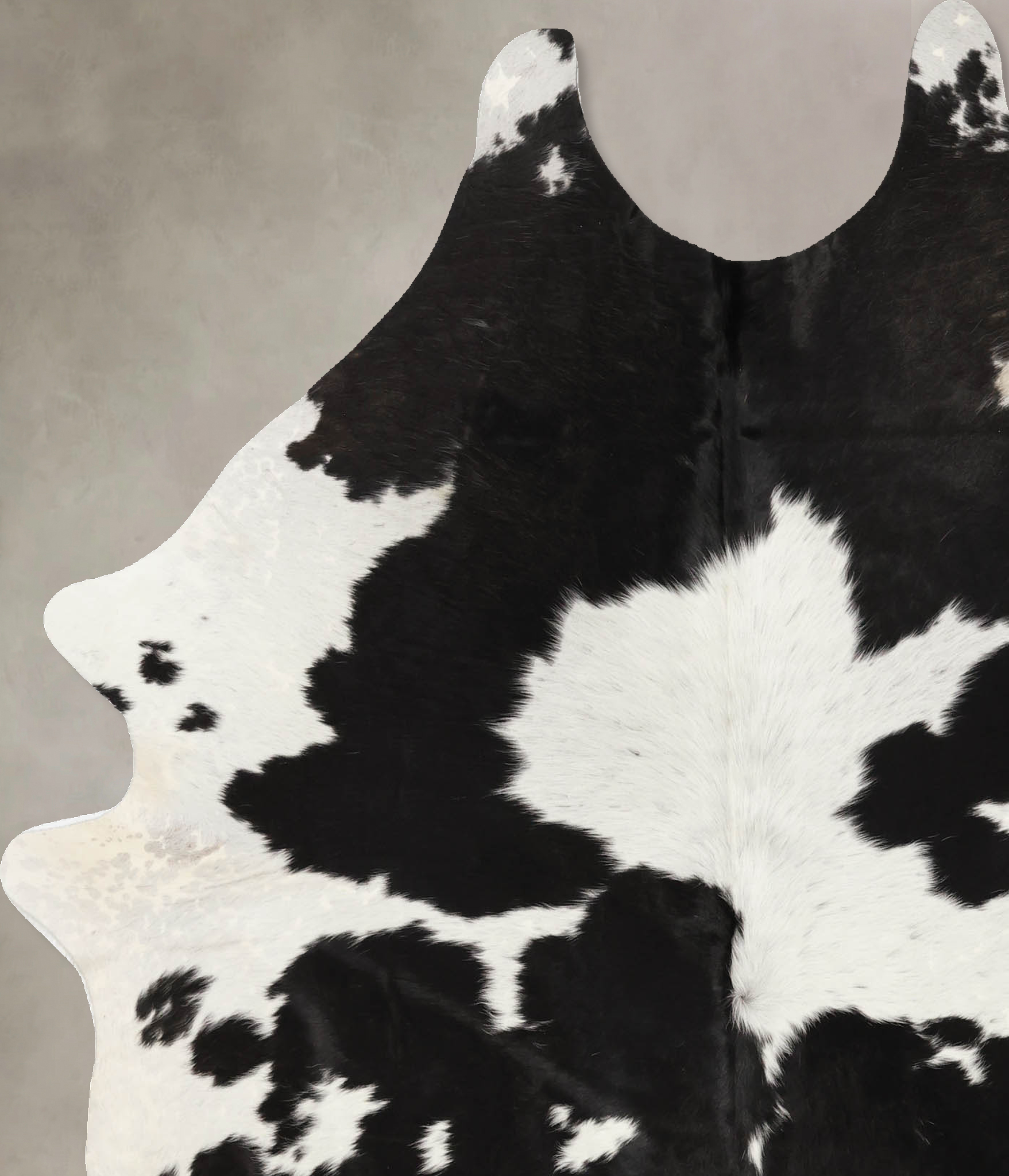 Black and White Cowhide Rug #B11142