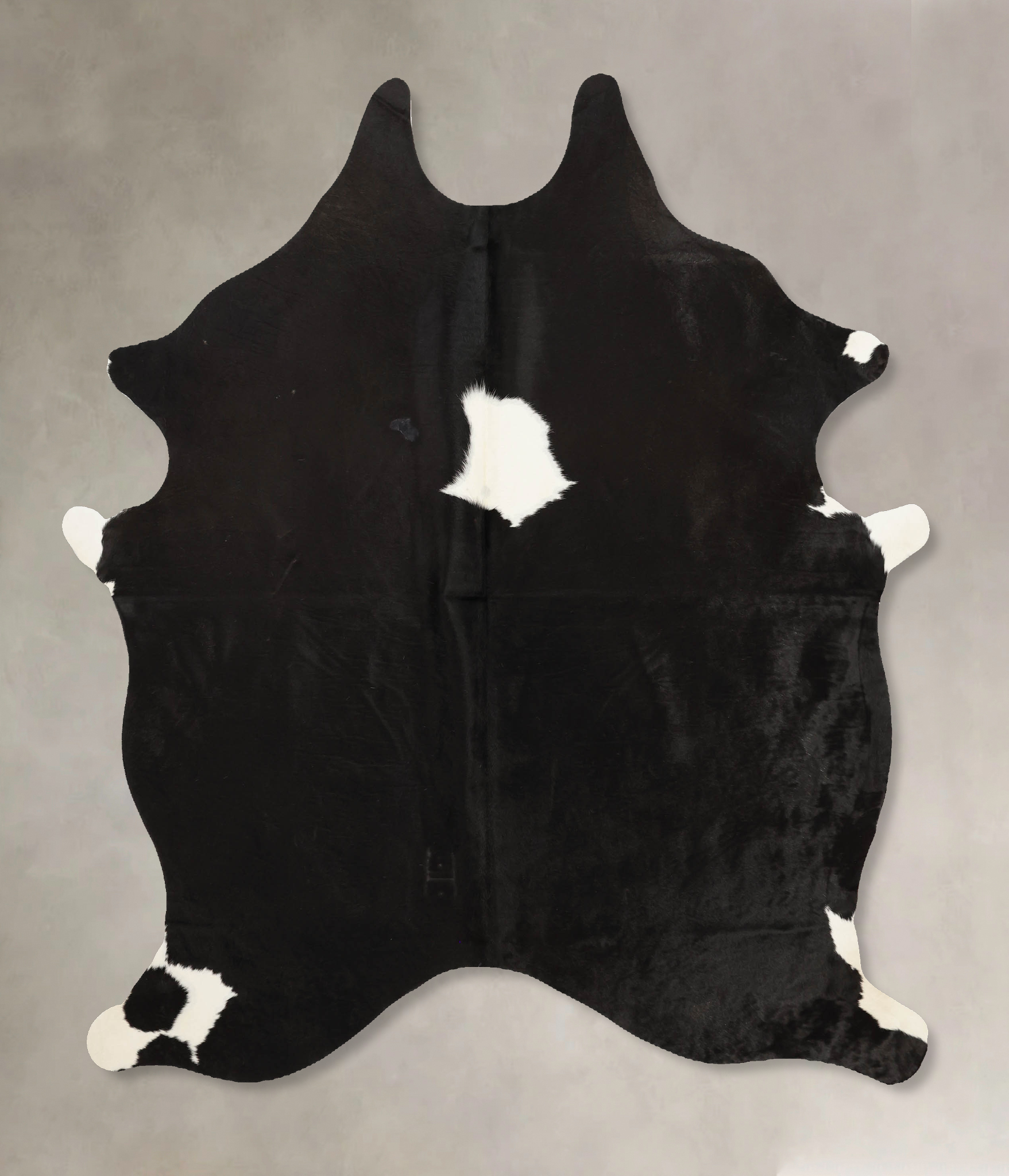 Black and White Cowhide Rug #B11146