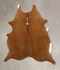 Solid Brown Large Brazilian Cowhide Rug 6'8