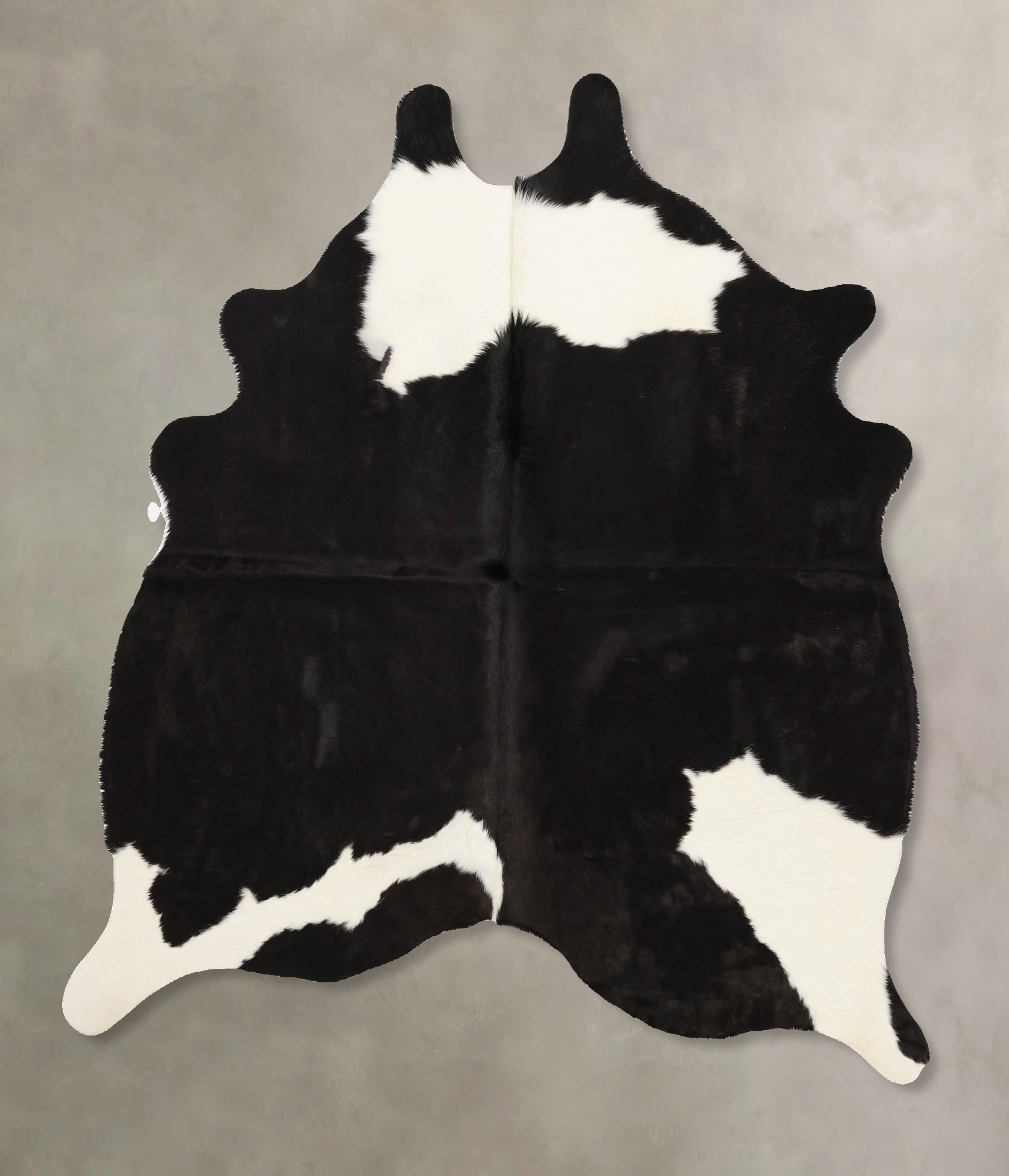 Black and White Cowhide Rug #B11196