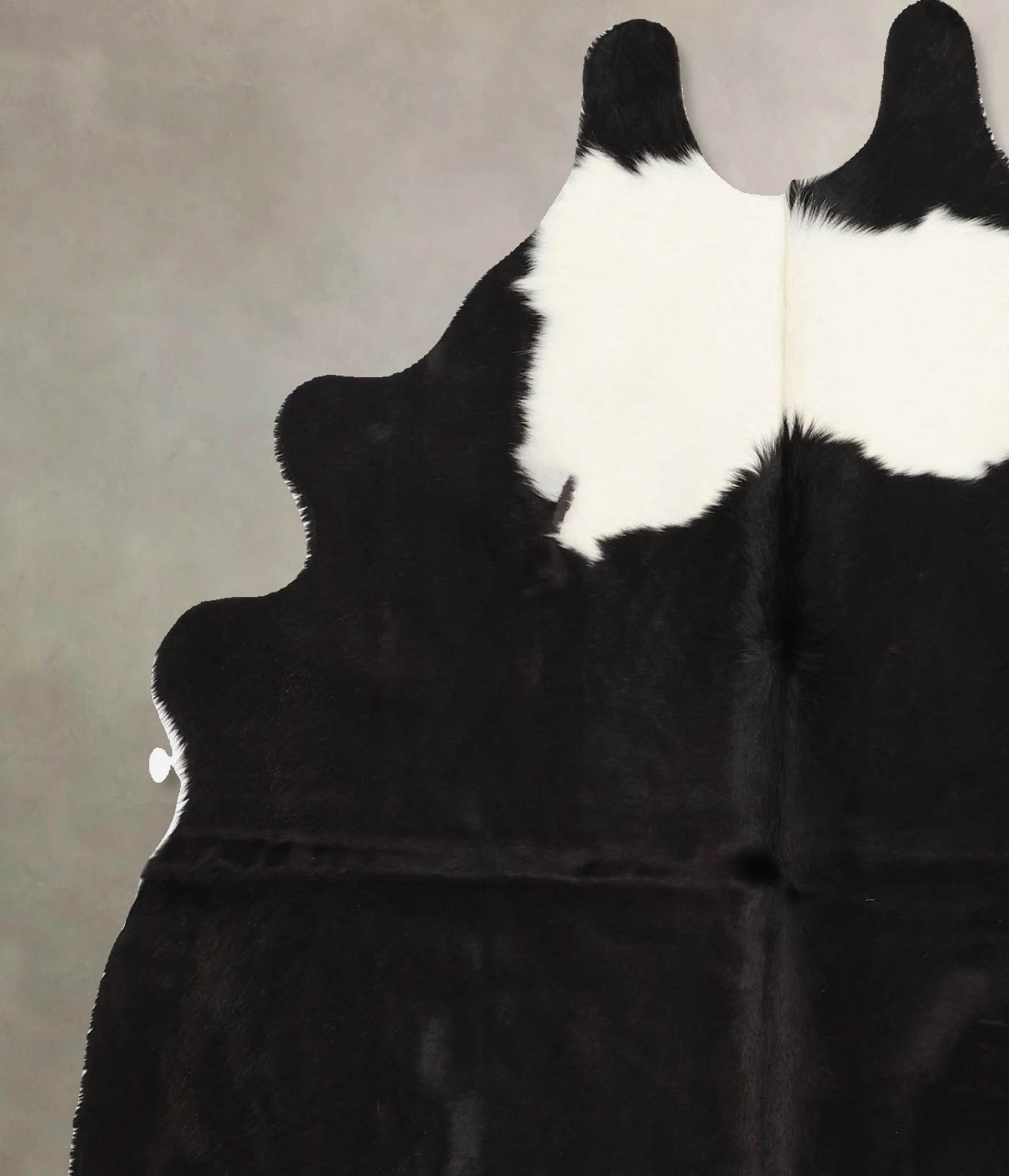 Black and White Cowhide Rug #B11196