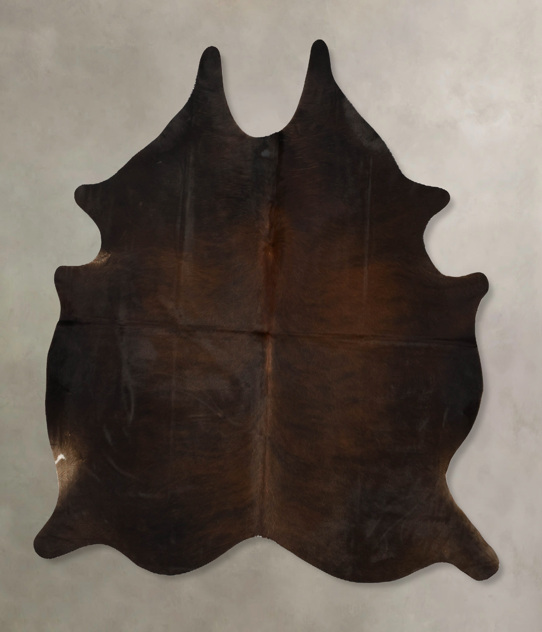 Chocolate Cowhide Rug #B11202