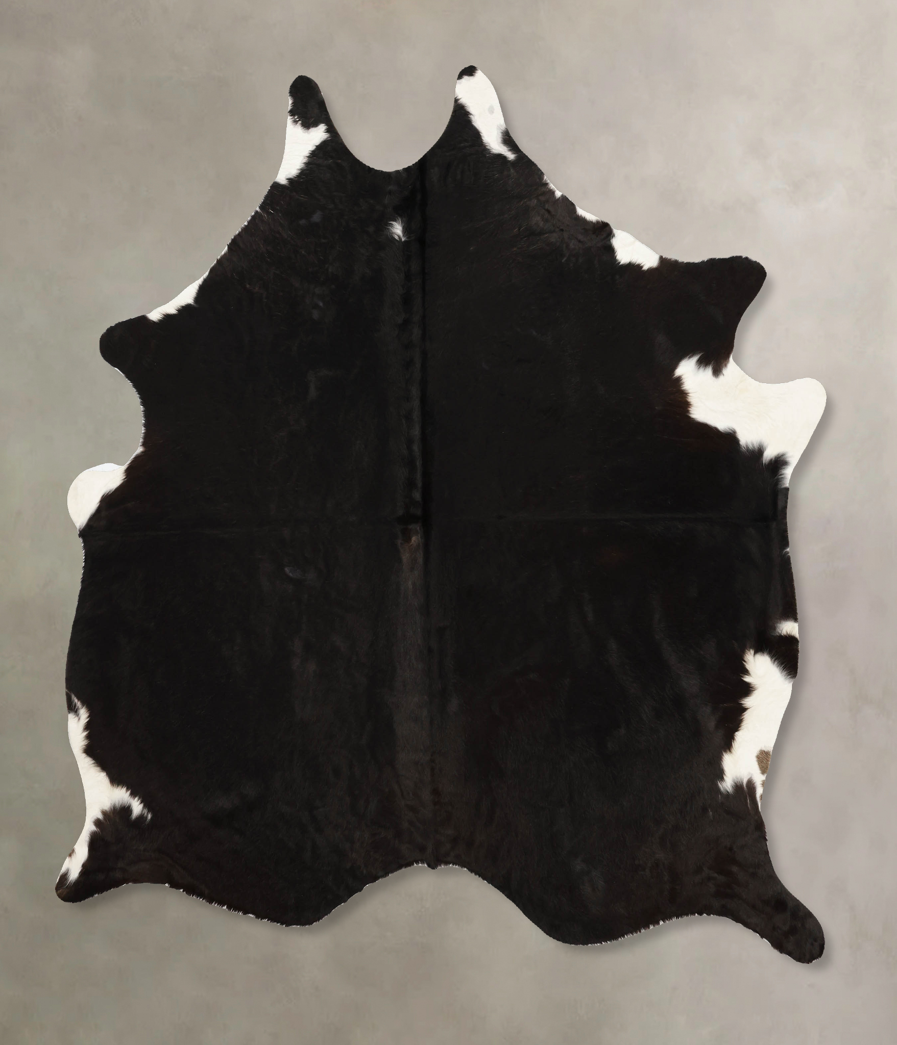 Black and White Cowhide Rug #B11211