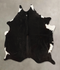 Black and White X-Large Brazilian Cowhide Rug 6'9