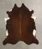 Warm Caramel X-Large Brazilian Cowhide Rug 6'5