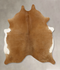 Solid Brown X-Large Brazilian Cowhide Rug 7'1